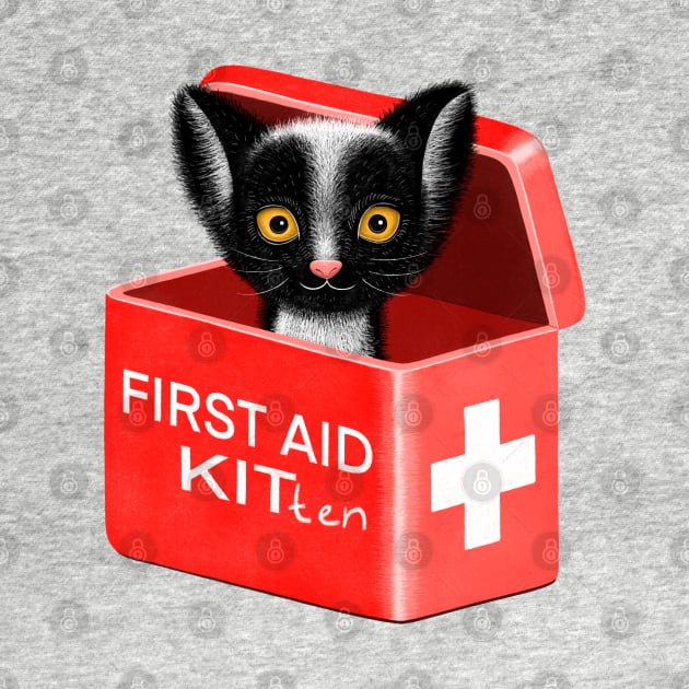 FIRST AID KITten by DrawingEggen